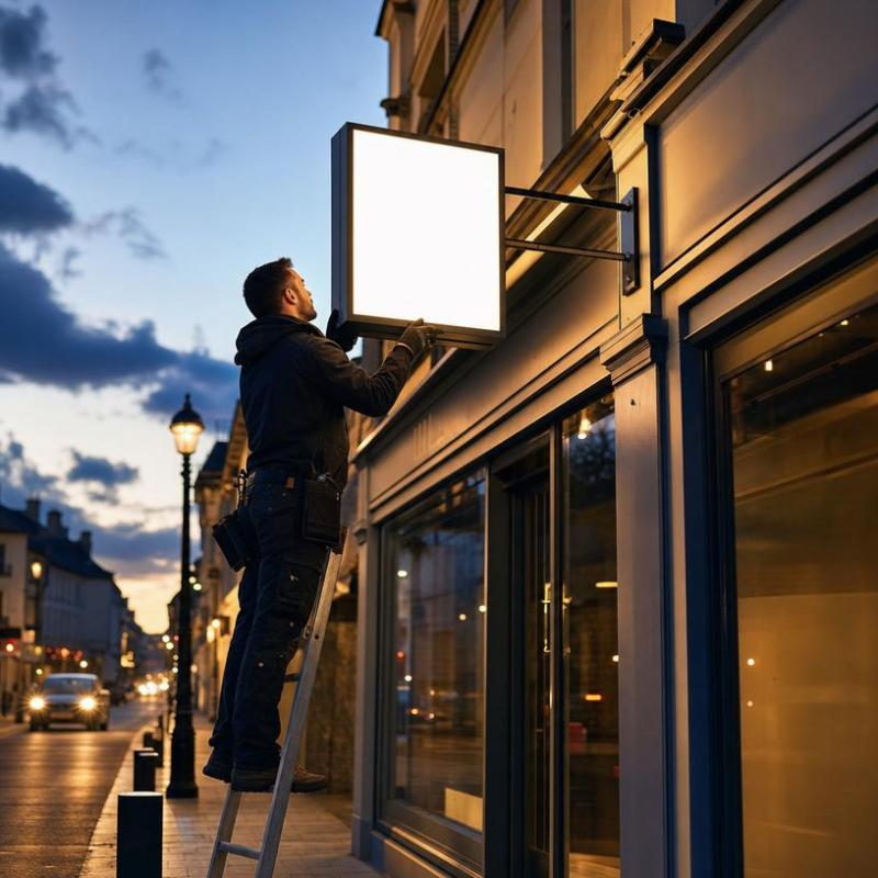 Enseigne drapeau, quels avantages pour la visibilit&eacute; de votre commerce ?